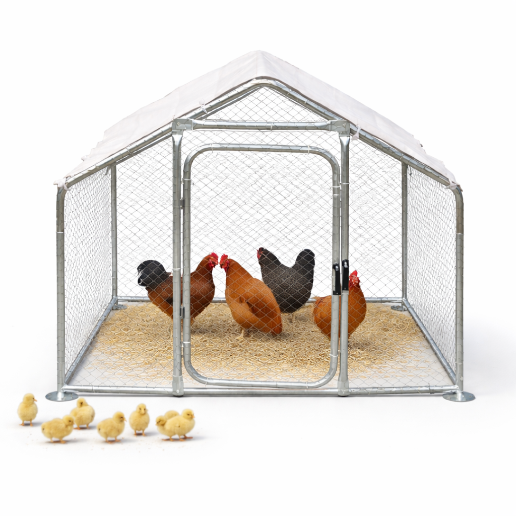 Вольер для птиц Helper HP-1083 1,4х1,2x1,2м 1,7м2 курятник металлический