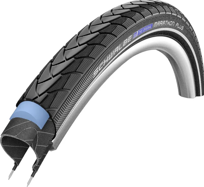 Велопокрышка Schwalbe MARATHON PLUS S-Guard Performance B/B+RT HS440 EC 67EPI 26B 28"x1,4" 700x35C 37-622 (TIR-81-25)