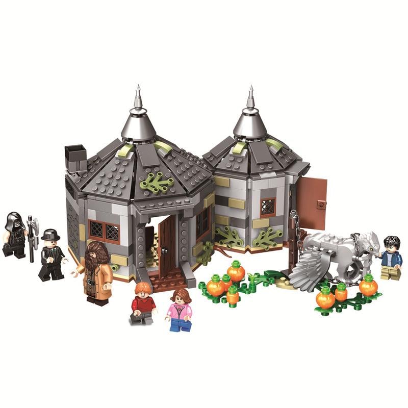 Конструктор хижина Хагрида Harry Potter световой блок 496 дет. (0006)