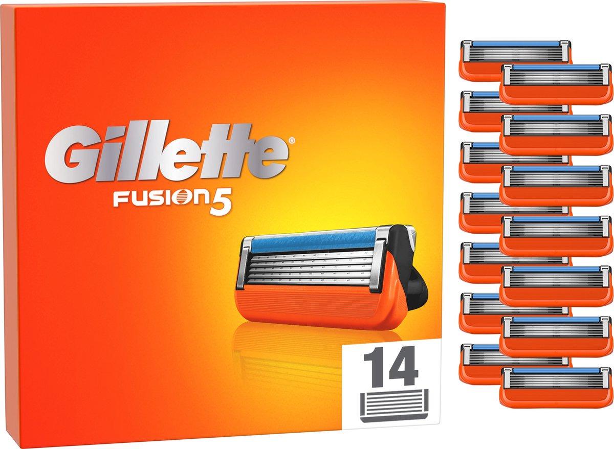 Картриджи для бритья Gillette Fusion 5 мужские 14 шт. (13348469) - фото 3