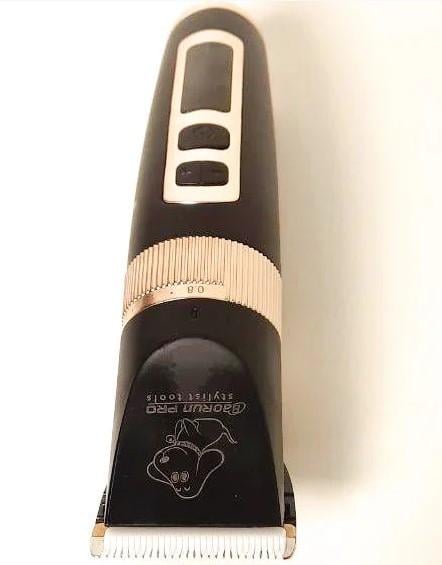 Машинка для стрижки тварин BaoRun P9 бездротова 4 насадки (015045) - фото 4 Машинка для стрижки тварин BaoRun P9 бездротова 4 насадки (015045) - фото 4