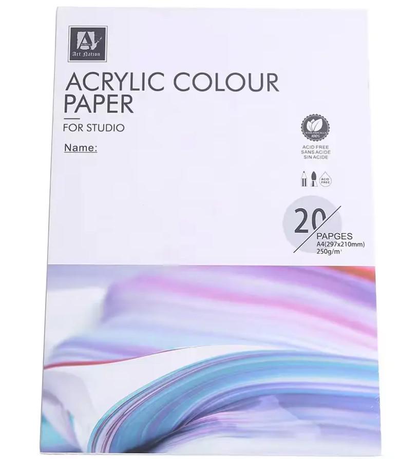 Набір акрилових фарб Art Nation 24х12 мл з аксесуарами - фото 5 Набір акрилових фарб Art Nation 24х12 мл з аксесуарами - фото 5