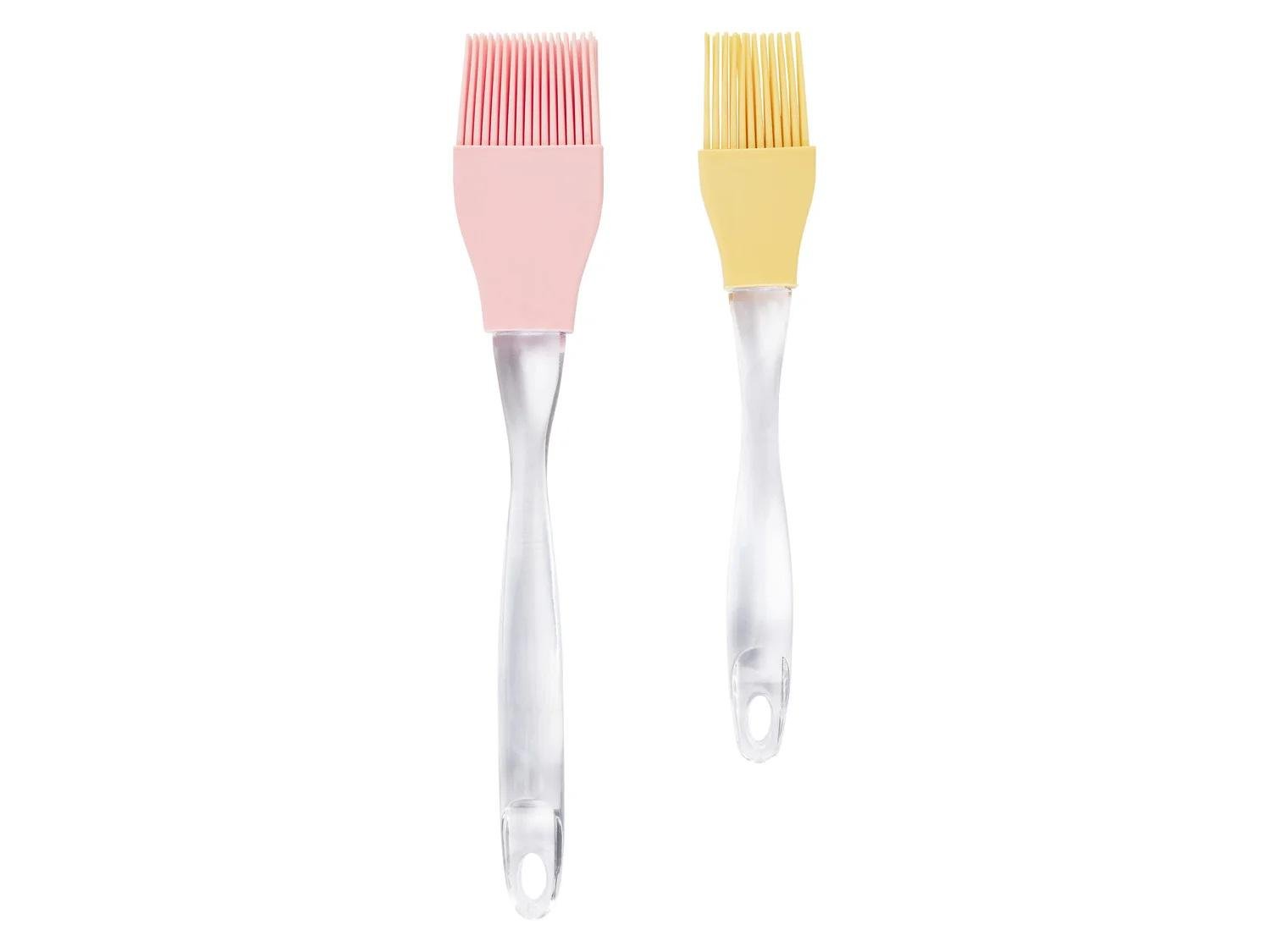 Набір кулінарних пензлів ERNESTO силіконових 2 шт. (E1-00417) Набір кулінарних пензлів ERNESTO силіконових 2 шт. (E1-00417)