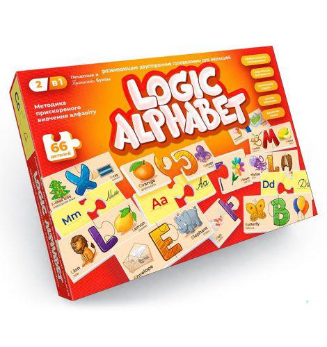 Пазли розвиваючі Logic Alphabet англо-російська мова (TS01091996161243)