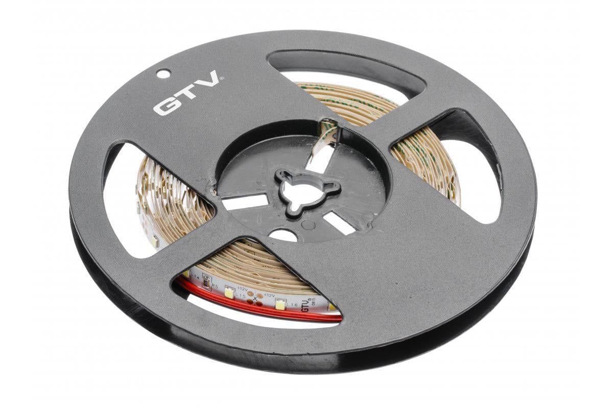 Светодиодная лента GTV Flash 2835 300LED 30W IP20 8 мм 5 м Белый холодный (27768418)