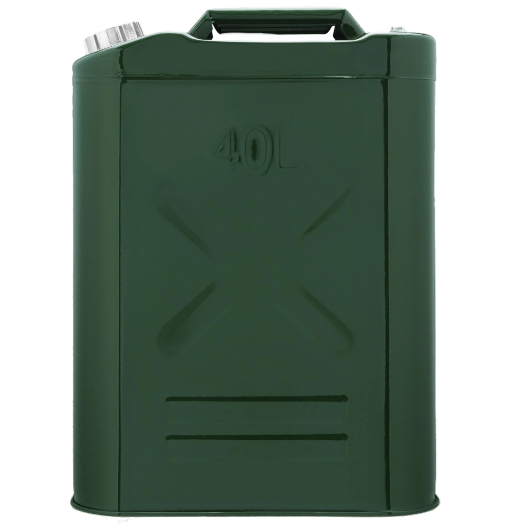Канистра топливная 2E вертикальная металлическая 1 мм 40 л Зеленый (634907) - фото 1 Канистра топливная 2E вертикальная металлическая 1 мм 40 л Зеленый (634907) - фото 1