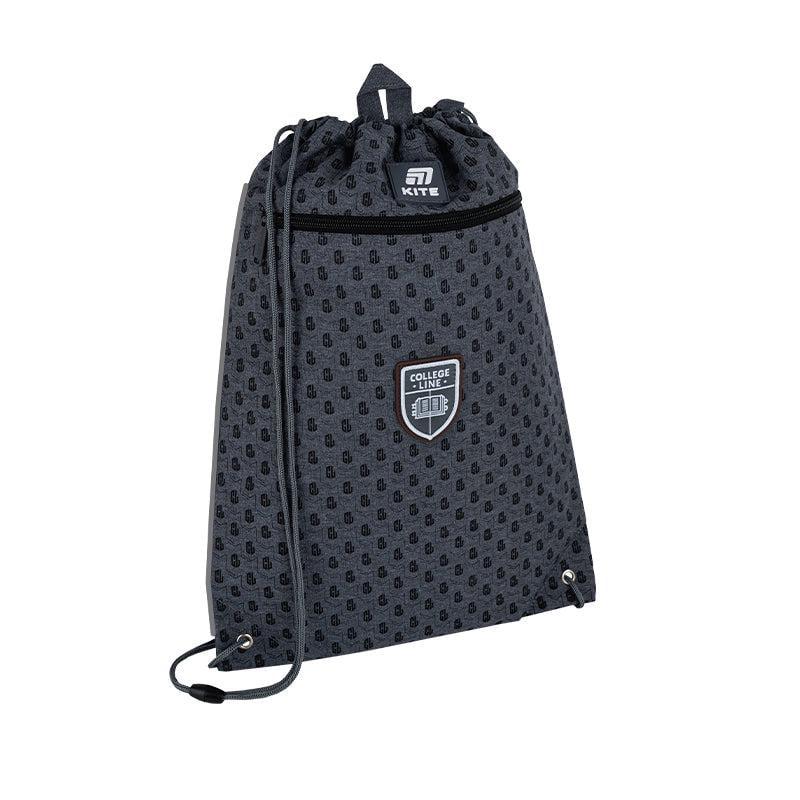 Сумка для обуви KITE College Line Boy 46x33 см Серый (K25-601M-2)