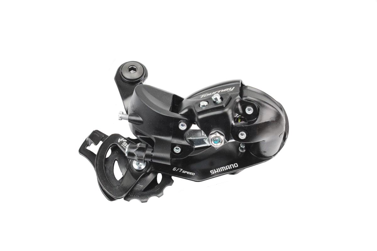 Задний переключатель Shimano Tourney RD-TY300 6/7 шв. болтовое крепление (VB-404163)
