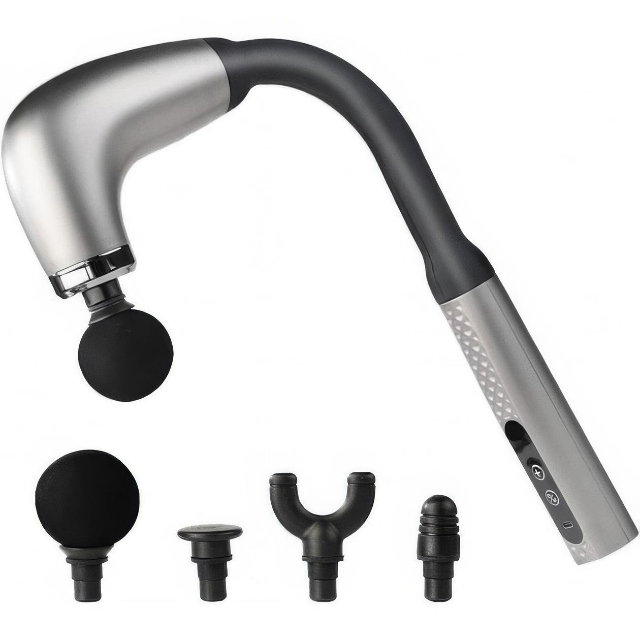 Массажер для тела и спины Maxtop MP-930 аккумуляторный Черно-серый (1010913-Gray) - фото 2