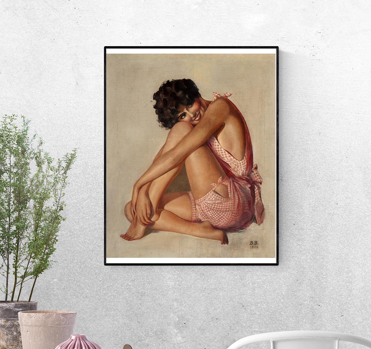 Постер Влечение формат А-1 (pin_up010006_Poster)