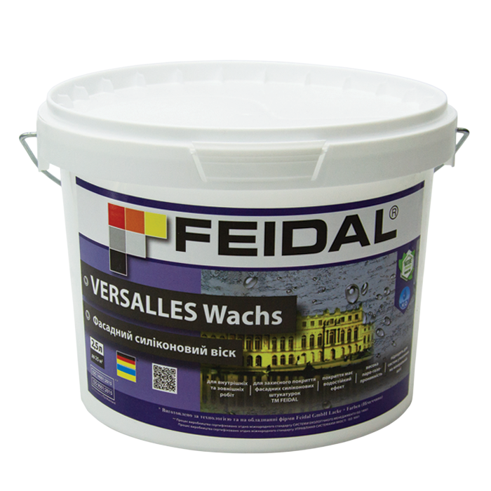 Віск фасадний силіконовий Feidal VERSALLES Wachs 2,5 л (2034870141) Віск фасадний силіконовий Feidal VERSALLES Wachs 2,5 л (2034870141)