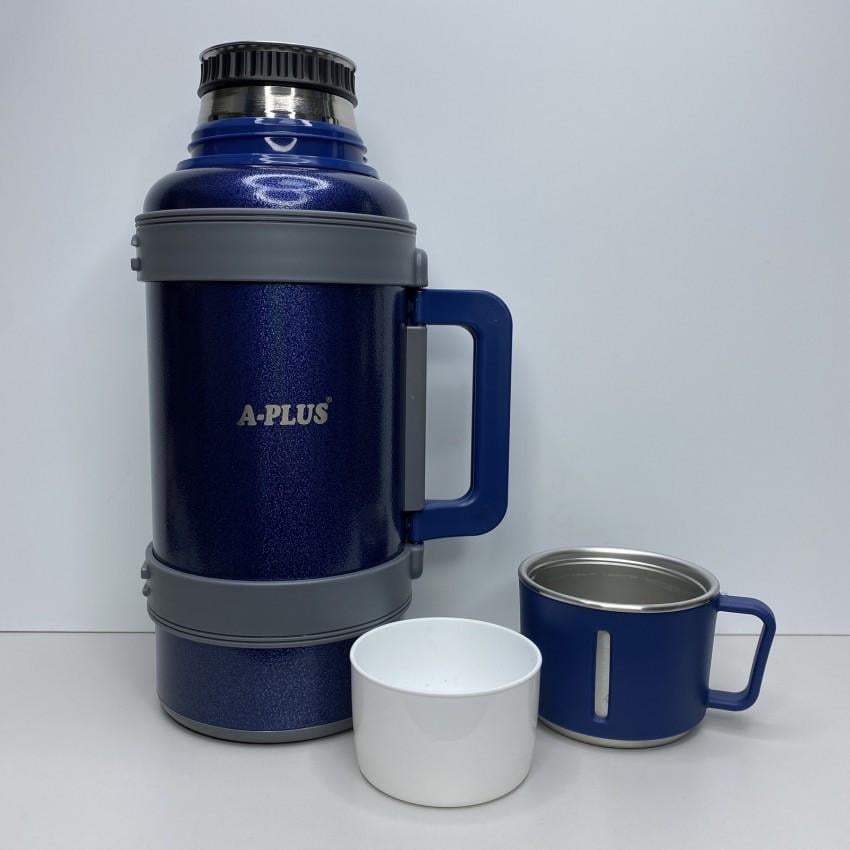 Термос дорожній A-PLUS 1608 із нержавіючої сталі 3 л Синій (1970123696)