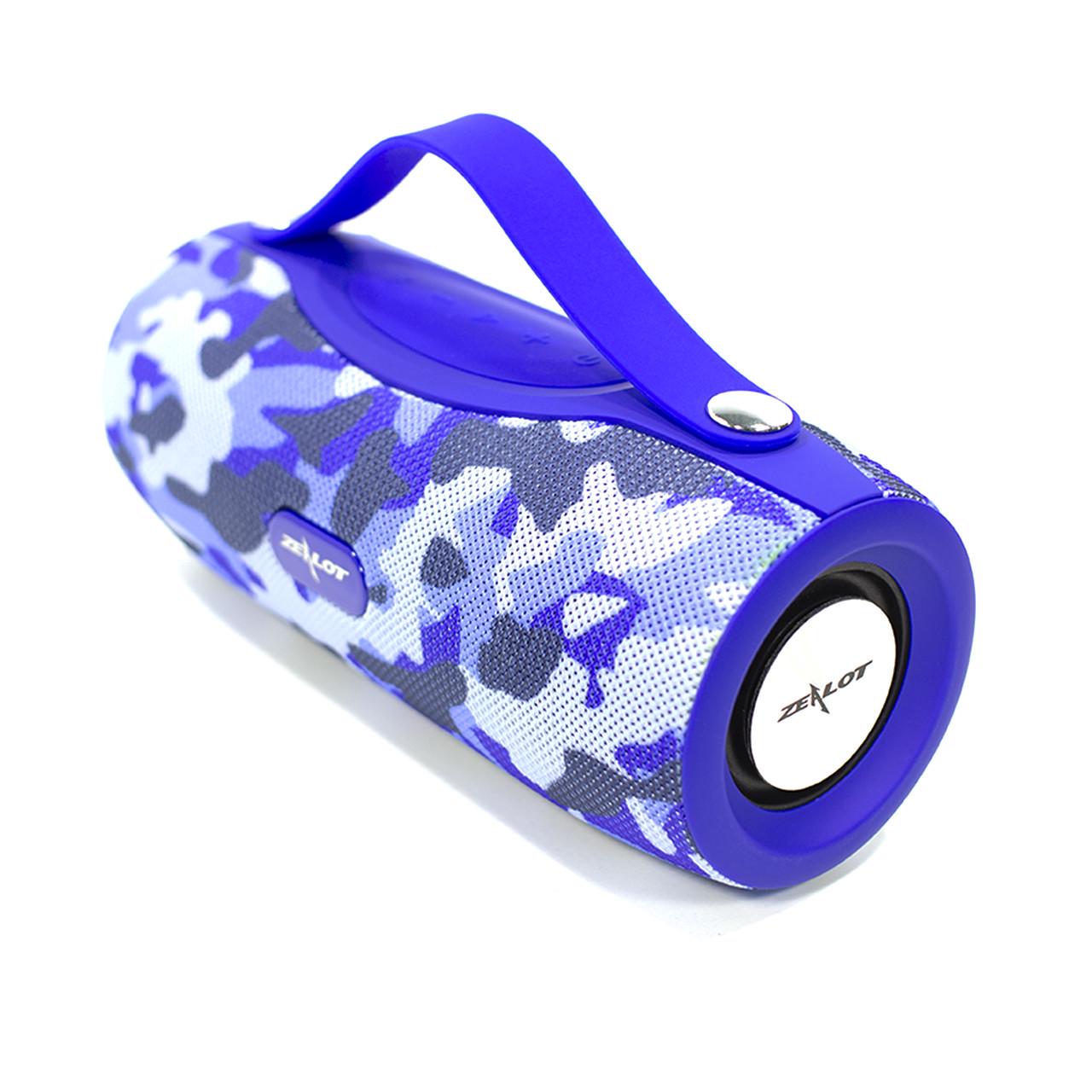 Колонка беспроводная ZEALOT S29 Dark Blue Camouflage