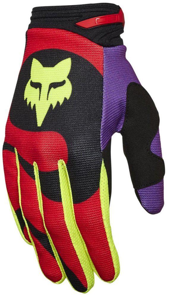 Мотоперчатки Fox 180 Glove EMOTION L Flo Red (47897)