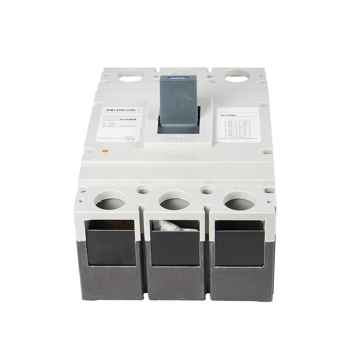 Автоматический выключатель шкафовый силовой TESLA NTM1-630S 630A 3300 (208) - фото 2