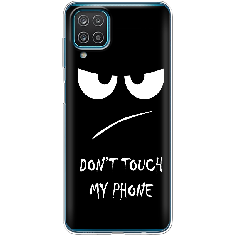 Чохол Boxface Samsung A125 Galaxy A12 Don't Touch my Phone Прозорий силікон (41506-up535-41506)