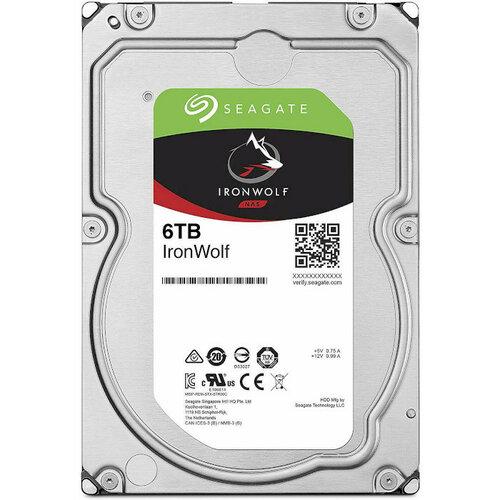 Жорсткий диск Seagate IronWolf 6 ТБ/256 МБ/5400 об/хв (ST6000VN001) - фото 2 Жорсткий диск Seagate IronWolf 6 ТБ/256 МБ/5400 об/хв (ST6000VN001) - фото 2