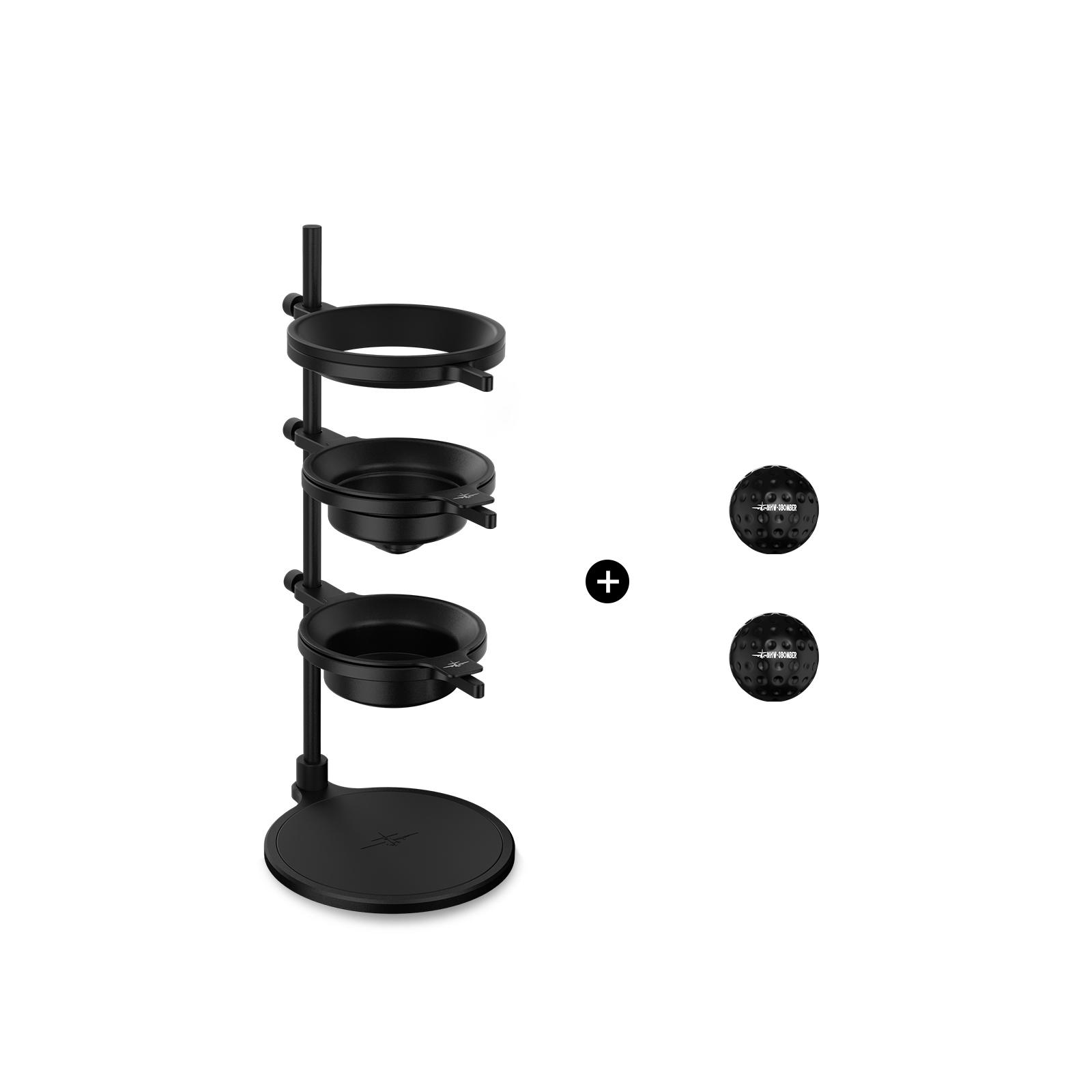 Пуровер-стойка для охлаждающих шаров MHW-3BOMBER Smooth Черный (BCH6640B-OS)