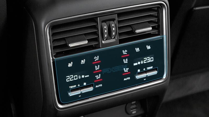 Стекло защитное Pixsel гибридный глянец на задний климат Porsche Cayenne 8,6“ 2017-2022