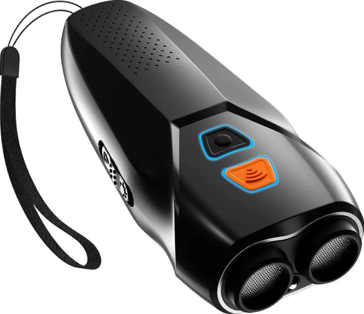 Відлякувач собак ультразвуковий Ultrasonic PU70 USB акумуляторний з ліхтариком Чорний (14815872)
