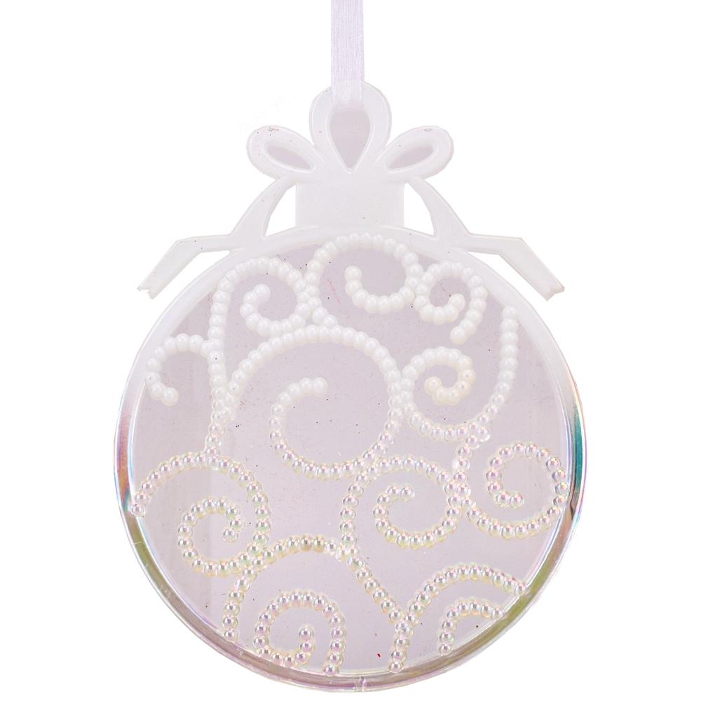 Игрушка на елку Elisey шар 13 см Перламутровый (NH-106-K-59)