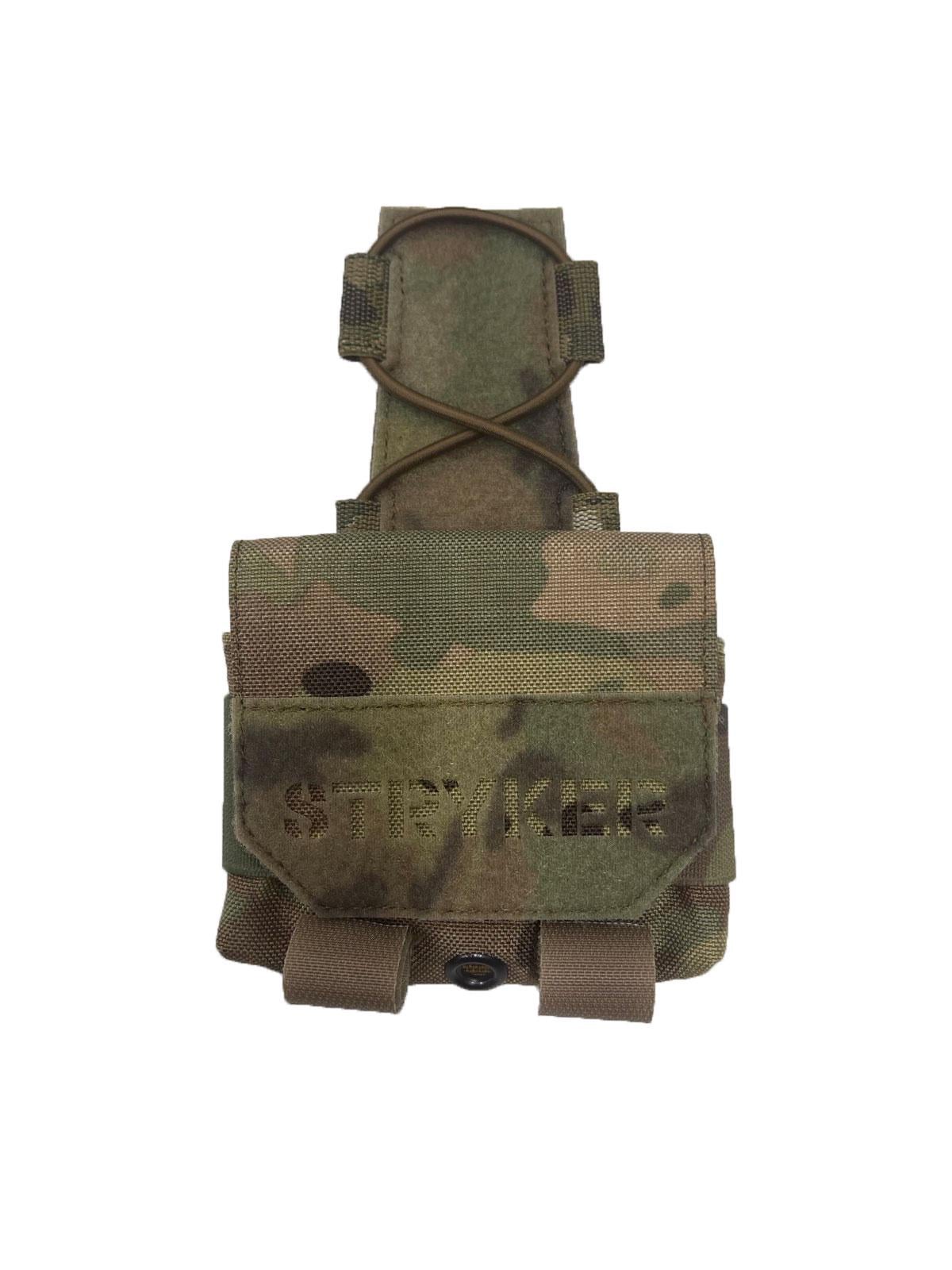 Подсумок противогаза uaBronik на шлем/кавер для батарейного блока Мультикам (3576559)