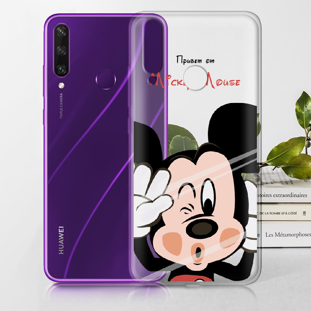 Чохол BoxFace Huawei Y6p Mister M Прозорий силікон (40017-cc58-40017) - фото 2