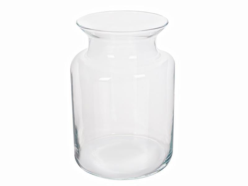 Ваза стеклянная Lefard h 20 d 14 см Прозрачный (804-033)