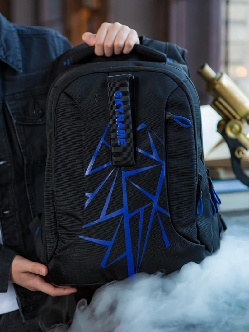 Міський рюкзак Winner 90-112B Чорно-синій