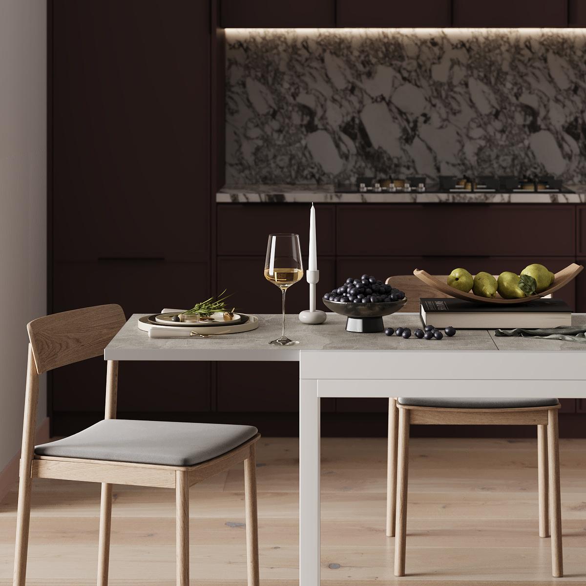 Обеденный стол-трансформер Armstrong 690x750x890 мм Ателье светлый/Белый (GATB08040000110) - фото 4