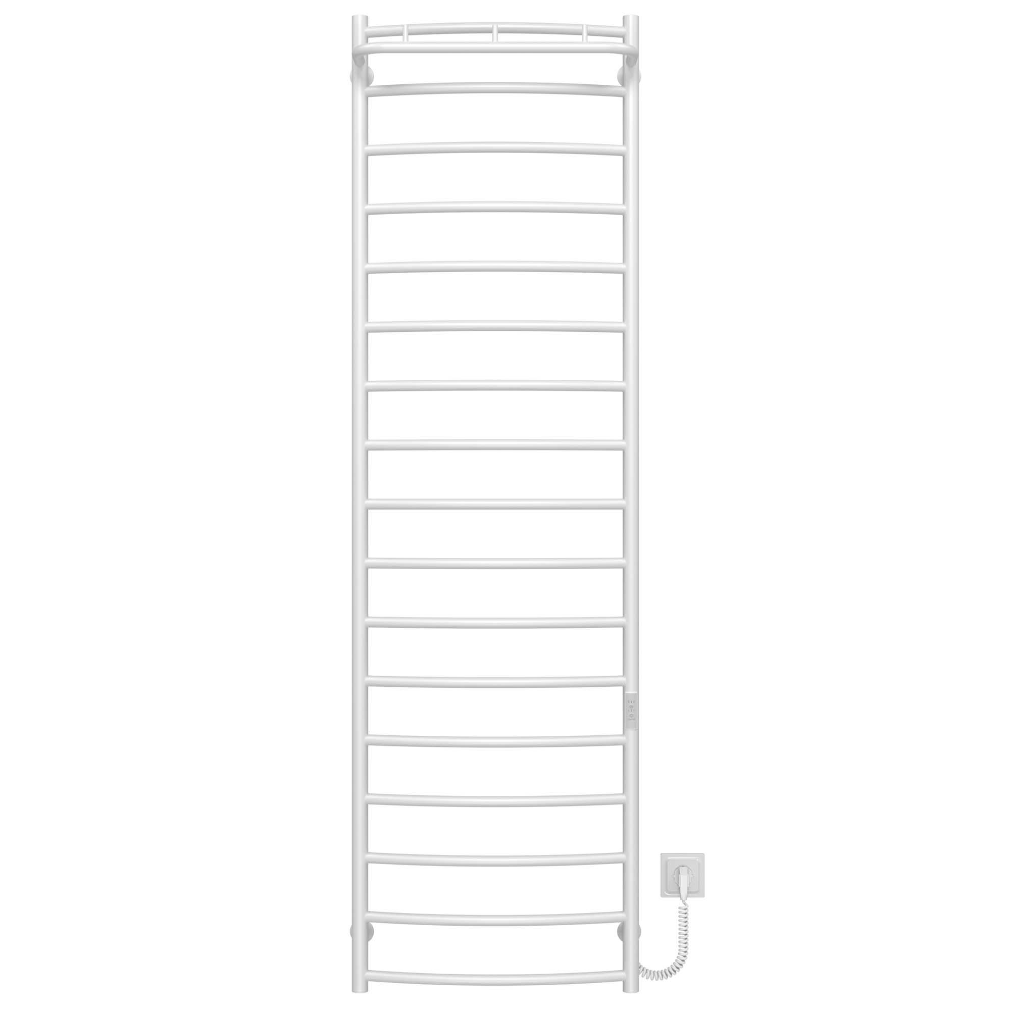 Полотенцесушитель электрический Deffi Классик N П17 WD03 правое подключение нержавеющая сталь 500x1800 см Белый (C.KN.180.50.17.EWR3)