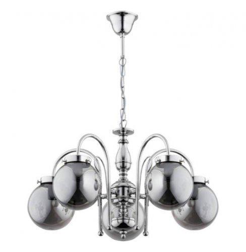 Люстра сучасна Alfa Hero Silver (28285)