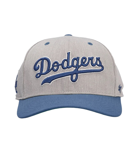 Кепка 47 Brand Midfield LA Dodgers One Size Blue/Gray (BCPTN-FLOUT12KHP-GY7) - фото 2