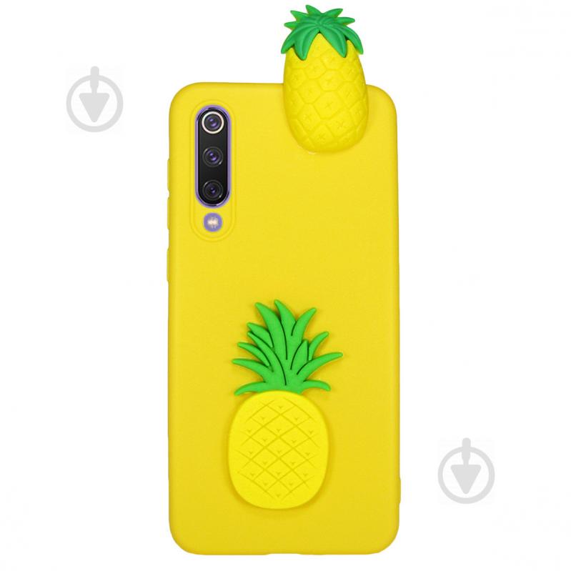 Чехол Cartoon 3D Case для Xiaomi Mi 9 Ананасы (hub_eDLL41228)
