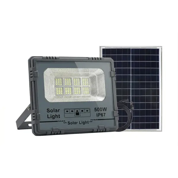 Фонарь светодиодный уличный Jooki HP-5-63 с солнечной панелью 480 LED 500 Вт 37x30,8x7,5 см (10568)