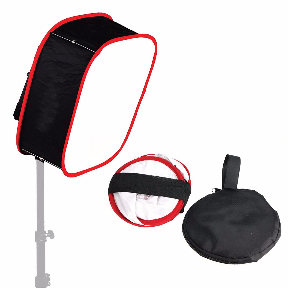 Софтбокс диффузор рассеиватель Softbox для Led панелей и накамерного света 41х41 см - фото 6