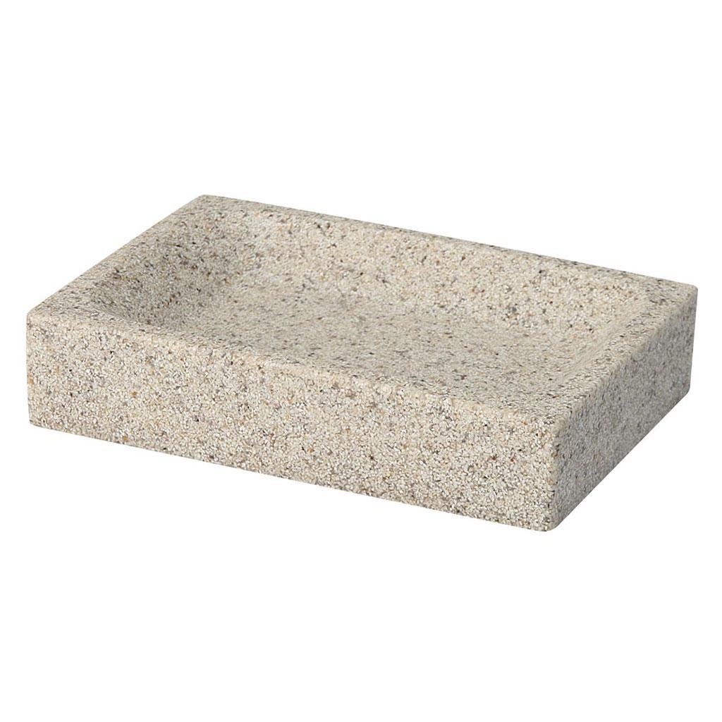 Мыльница Bisk SAND 01597 11,3х2,5 см Бежевый (26358132)