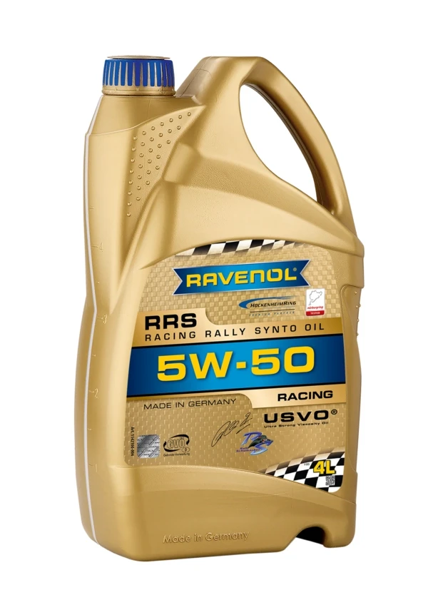 Моторное масло RAVENOL RRS Racing 5W-50 синтетика 4 л (1142100-004)