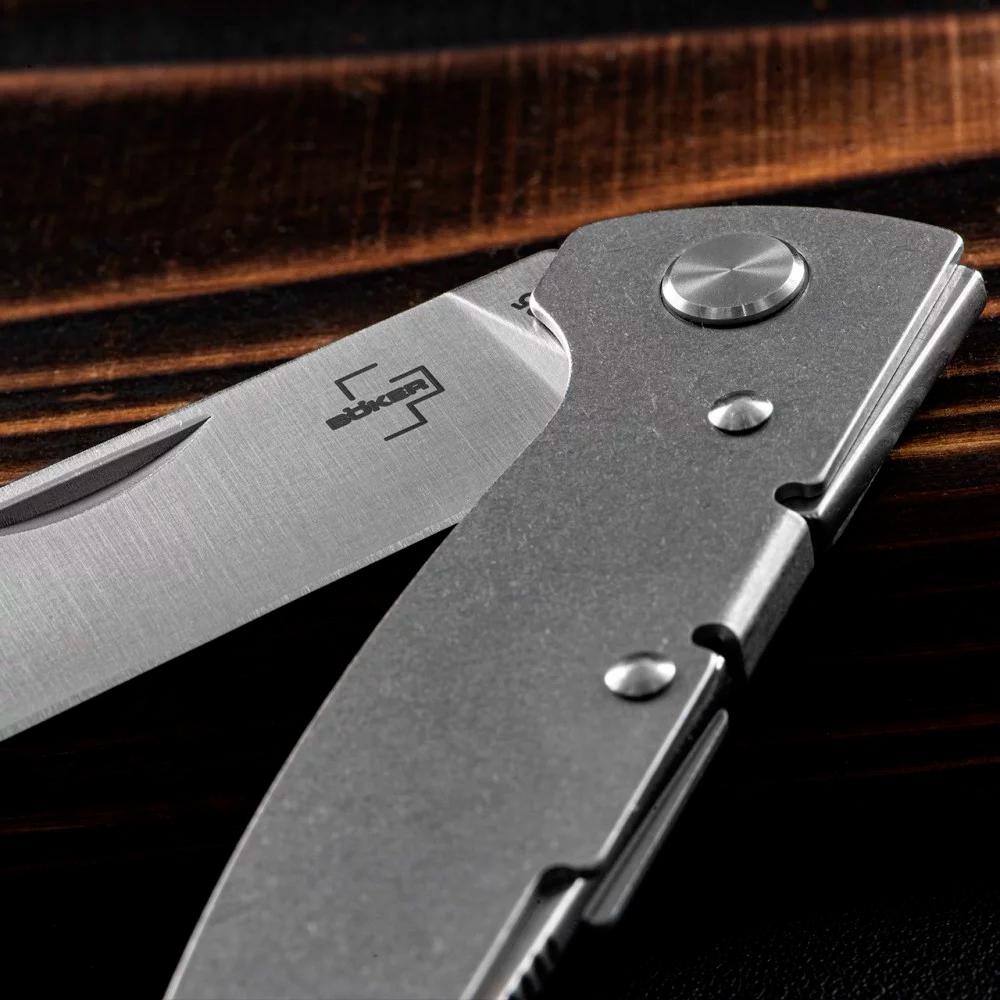 Туристичний ніж Boker Plus Atlas Backlock Droppoint (01BO865) - фото 7