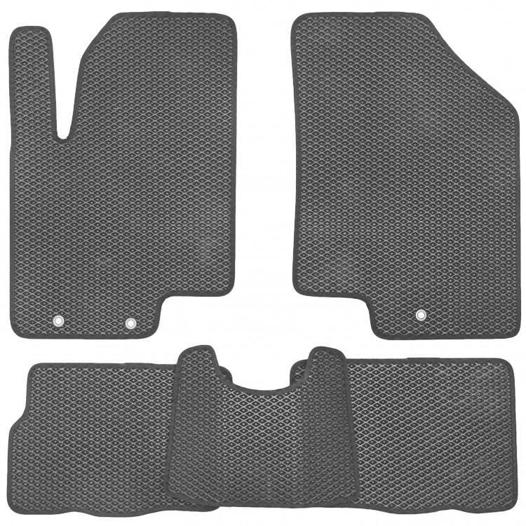 Коврики в салон Kinetic для Kia Soul '09-13 EVA-полимерные Серый Коврики в салон Kinetic для Kia Soul '09-13 EVA-полимерные Серый
