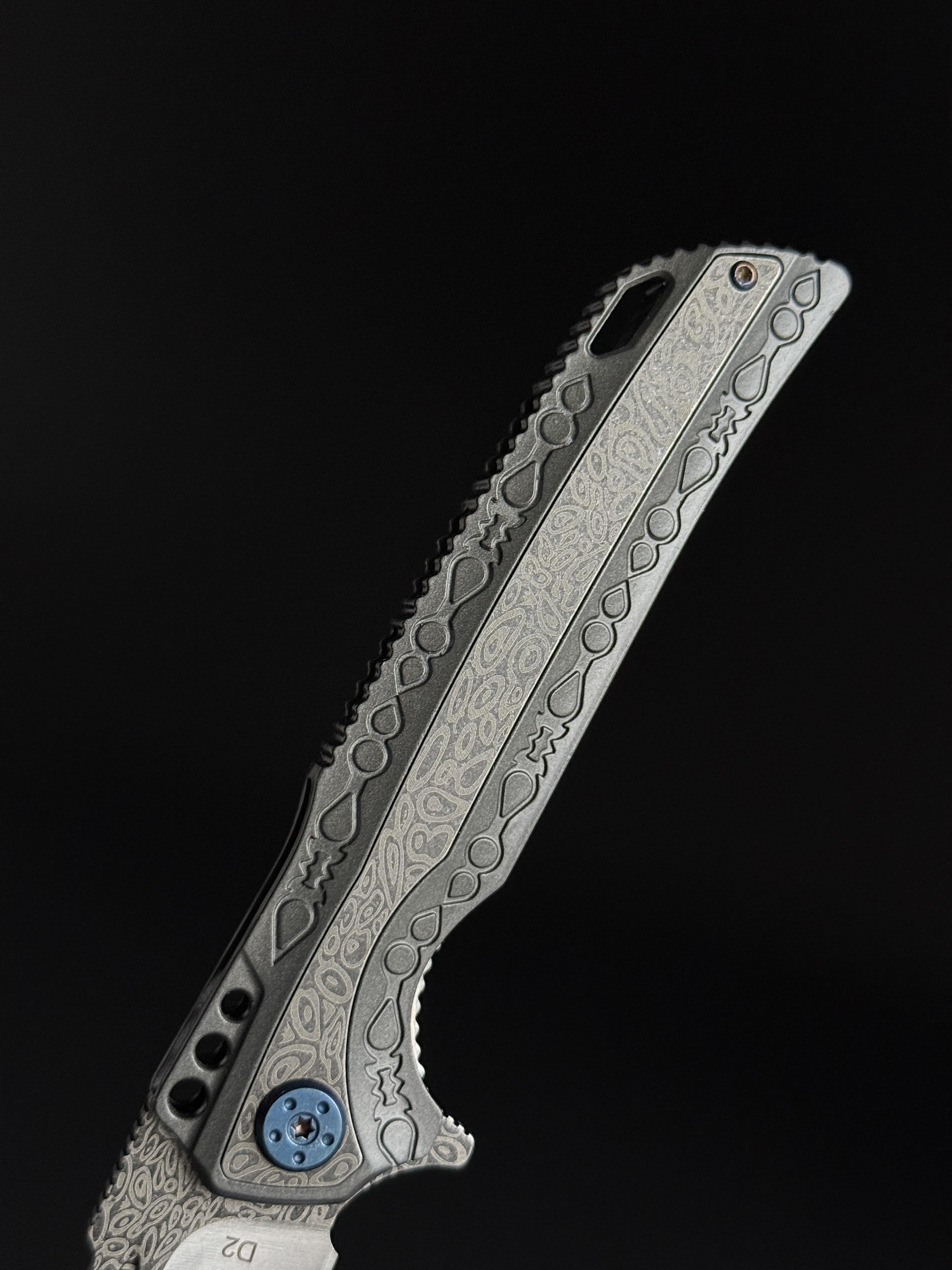 Туристический нож складной 5119 (KN1087) - фото 9