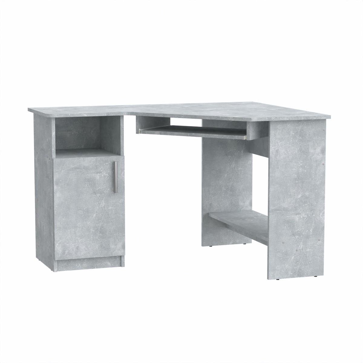 Стол компьютерный Компанит СУ 14 120х90х74,9 см Бетон (66f00be2e46f9163b5262a38)