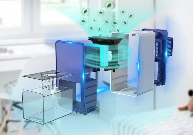 Осушувач повітря конденсаційний Levante-101 побутовий безшумний 1,2 л з функцією нічника (b8d91f92) - фото 10 Осушувач повітря конденсаційний Levante-101 побутовий безшумний 1,2 л з функцією нічника (b8d91f92) - фото 10