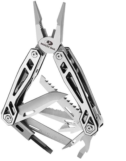 Мультитул MOSSY 21в1 з відверткою і самоблокованими плоскогубцями