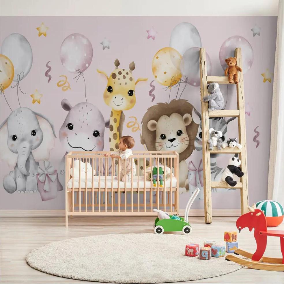 Фотошпалери Тваринки Різнокольоровий (00000053)