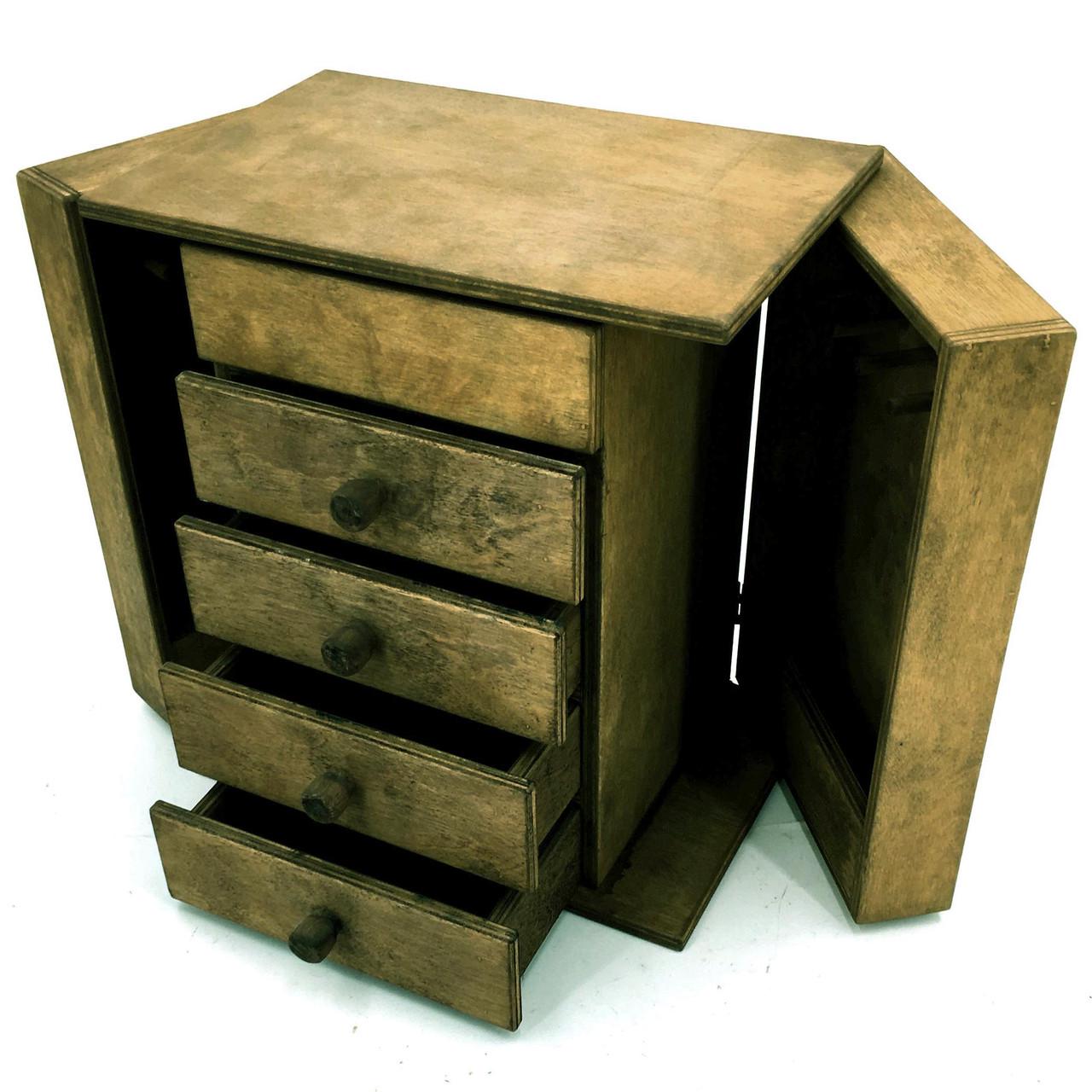 Мини-комод из дерева Десари Мускат (МНК-009207) Мини-комод из дерева Десари Мускат (МНК-009207)