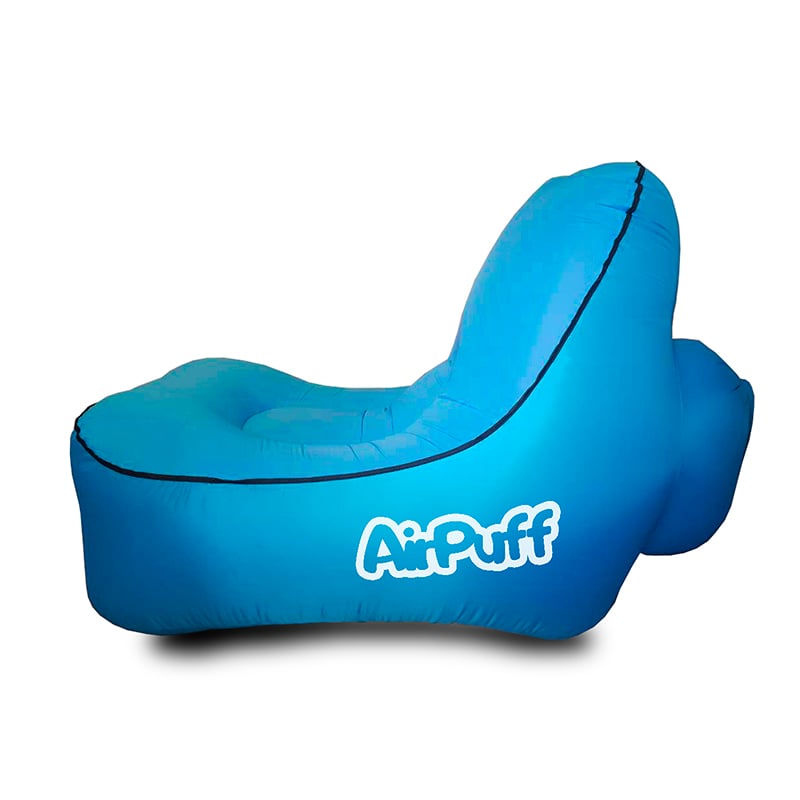 Крісло надувне AirPuff для відпочинку Blue (2782572)