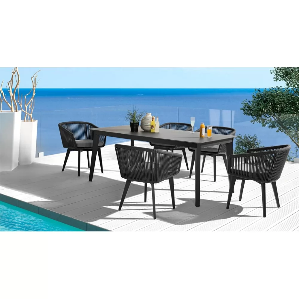 Комплект садовой мебели COUTURE DIVA 91704082 91704070 обеденный (5620-20) - фото 2 Комплект садовой мебели COUTURE DIVA 91704082 91704070 обеденный (5620-20) - фото 2