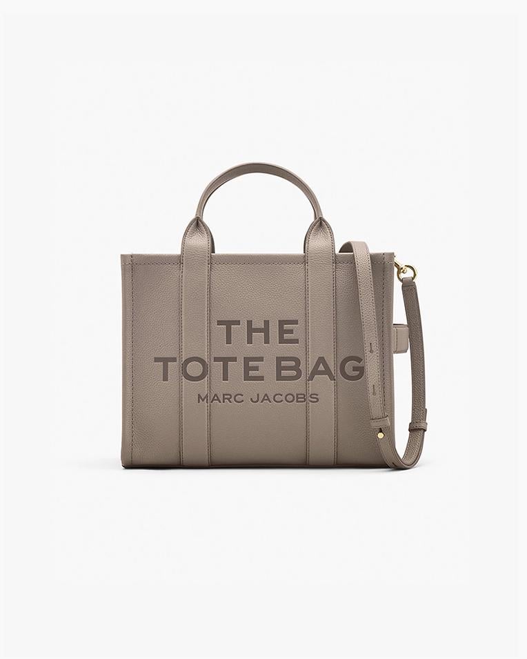 Сумка-шопер женская Marc Jacobs Leather Tote Bag H004L01PF21055 Medium Cement (442569)