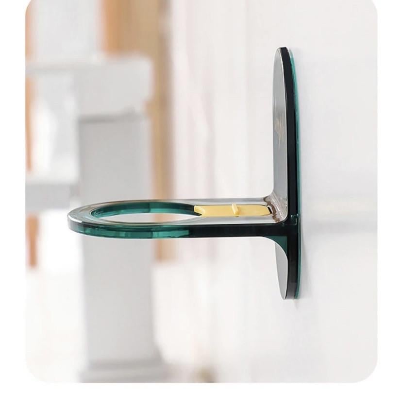 Держатель для жидкого мыла настенный Зеленый (13052191) - фото 2 Держатель для жидкого мыла настенный Зеленый (13052191) - фото 2